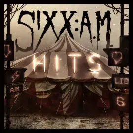 Виниловая пластинка Sixx:a.M. - HITS (Translucent Red with Black Smoke Vinyl) [New Vinyl LP] Black,