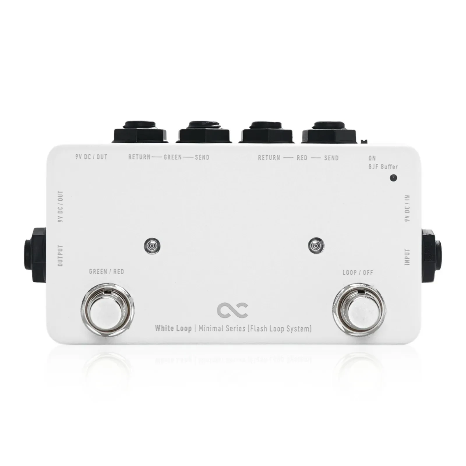 Педаль эффектов для электрогитары One Control Minimal Series White Loop A/B Switch