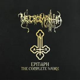 Виниловая пластинка Necromantia - Epitaph: The Complete Worx [New Vinyl LP] Oversize Item Spilt, Red