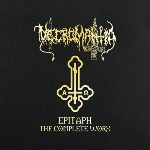 Виниловая пластинка Necromantia - Epitaph: The Complete Worx [New Vinyl LP] Oversize Item Spilt, Red