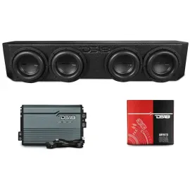 Корпус для сабвуфера DS18 EBM-FFPGLAD-4X8 фазоинверторный, на 4×8"