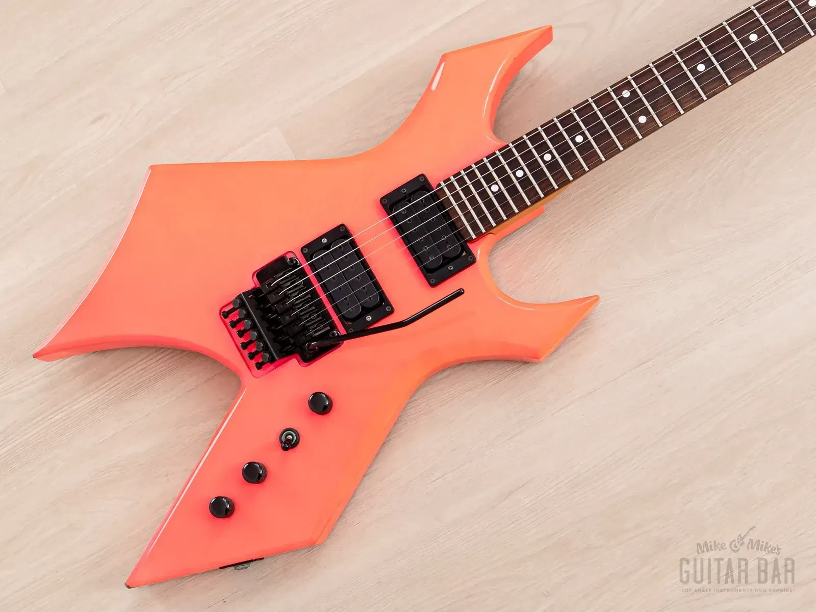 1988 B.C. Rich NJ Series Warlock w/ Floyd Rose & DiMarzio PAF Pro, Nagoya Japan