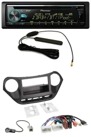 Pioneer CD MP3 AUX DAB USB Autoradio für Hyundai i10 (ab 2013) AUX USB