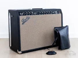 1965 Fender Pro Reverb Black Panel Tube Amp FEIC AA165 w/ Oxford 12L5 & Ftsw