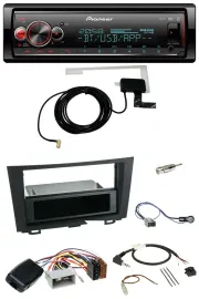 Автомагнитола Pioneer Bluetooth, DAB, USB, совместима с управлением на руле, для Honda CRV (2006–2012)