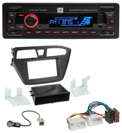 JBL AUX MP3 USB Bluetooth SD Autoradio für Hyundai i20 (2014-2020)