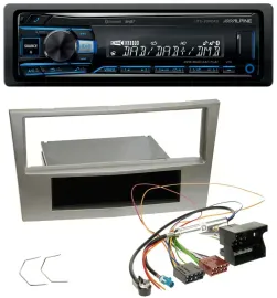 Alpine USB Bluetooth DAB MP3 Autoradio für Opel Zafira B Astra H Corsa D ab 2005
