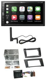 Автомагнитола для Mercedes E‑Class S211 Pioneer 2DIN Bluetooth DAB USB MP3 (2003–2009)