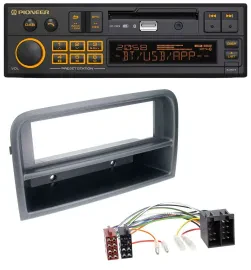 Pioneer DAB MP3 USB Bluetooth Autoradio für Fiat Croma (ab 2005)