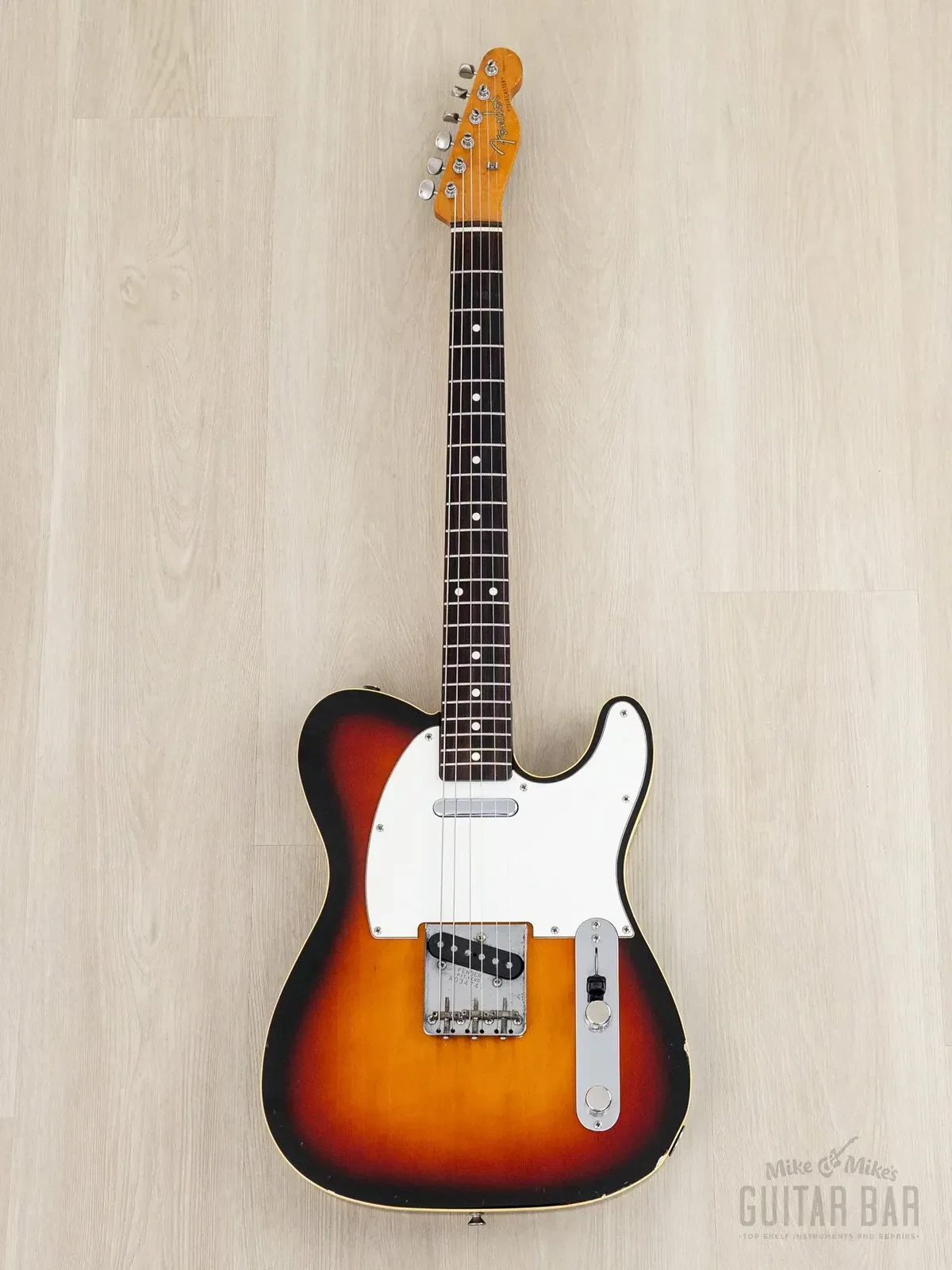 Электрогитара Fender Telecaster Custom 1962 Vintage Reissue TL62B-70 SS Sunburst w/gigbag Japan 1988