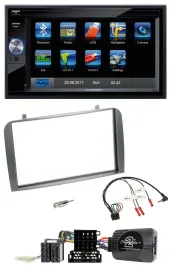 Blaupunkt SD USB TMC Bluetooth 2DIN Lenkrad Navigation für Alfa Romeo GT 147 07-