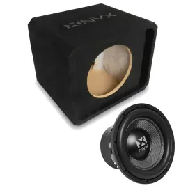 Сабвуфер пассивный NVX NE121P + VCW122V2 12", фазоинверторный (slot ported), корпус 3/4"