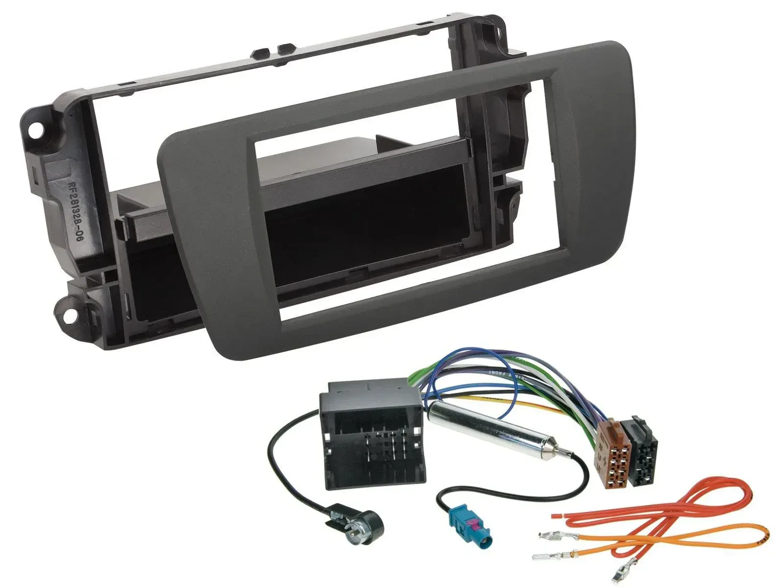 Einbauset DIN Autoradio für Seat Ibiza (ab 12) - tuam grey