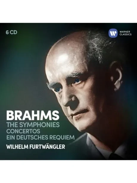WILHELM FURTWANGLER - Brahms: The Symphonies, Ein Deutsches Requiem & Concertos (6CD)