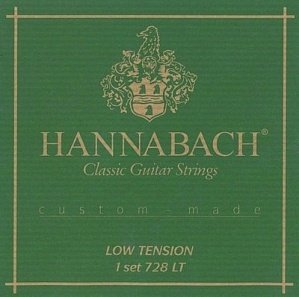 Струны для классической гитары Hannabach 728LTC CARBON Custom Made  27.5-42