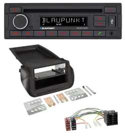 Blaupunkt MP3 USB CD Bluetooth AUX Autoradio für FIAT Fiorino (ab 2008)