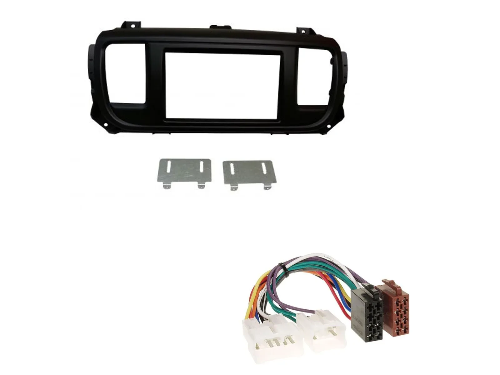 Radioeinbauset Doppel DIN Autoradio für Toyota Proace Verso ab 2016