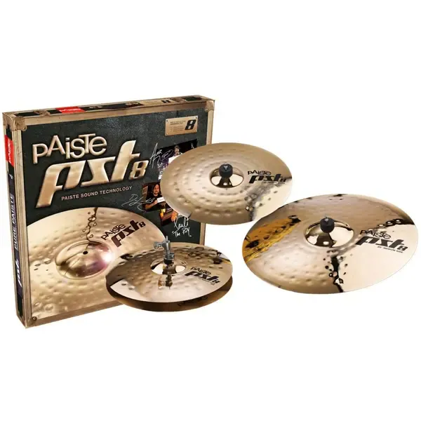 Набор тарелок для барабанов Paiste PST 8 Rock Set