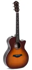 Электроакустическая гитара Sigma Guitars GTCE-2-SB Tilia Grand Orchestra Sunburst