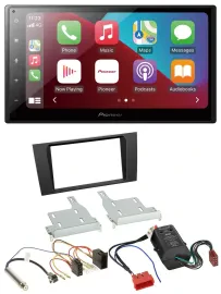 Pioneer USB MP3 DAB 2DIN Bluetooth Autoradio für Audi A4 B5 99-01 Symphony Bose