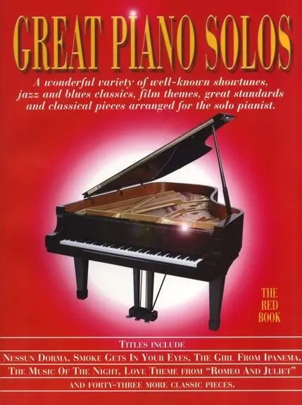 Ноты MusicSales GREAT PIANO SOLOS THE RED BOOK PIANO BOOK