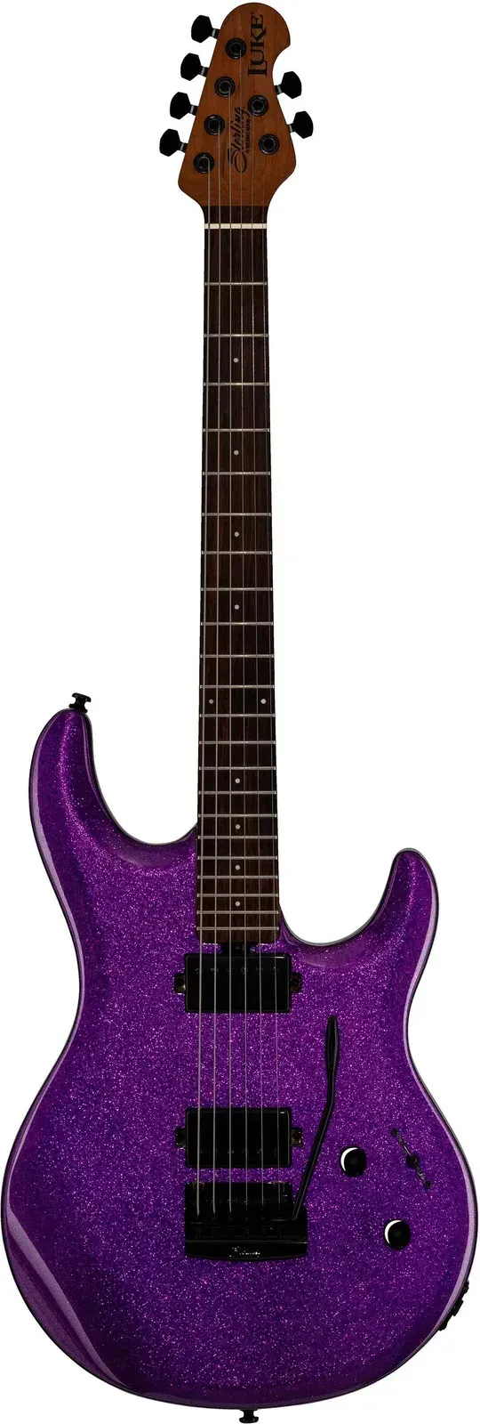 Электрогитара Sterling by Music Man LK100 Luke Purple Sparkle