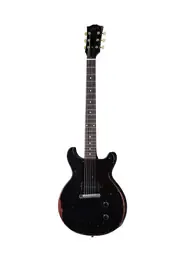 Электрогитара Gibson 1960 Les Paul Junior Double Cut Reissue Ultra Heavy Aged - Ebony