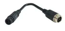 ESX VNA-RCAM-CA814 Kamera-Anschlussadapter 4-pol Metall-Schraubst. 6-pol Quick S