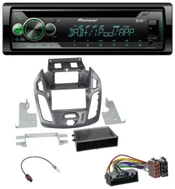 Pioneer USB MP3 DAB AUX CD Autoradio für Ford Transit Connect 12-18 Display Pega