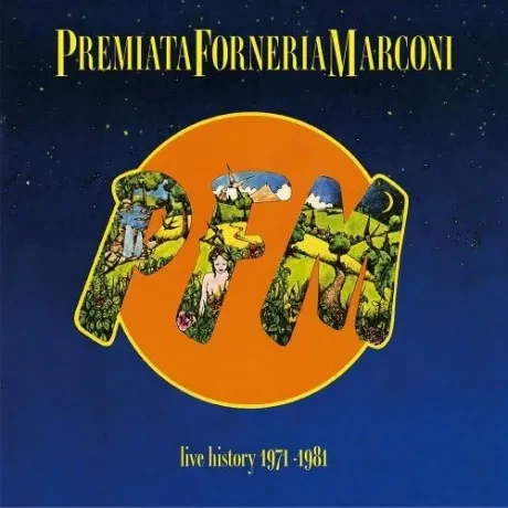 PREMIATA FORNERIA MARCONI - Live History 1971-1981 (8CD+Promo Box) (8CD Box, Japan)