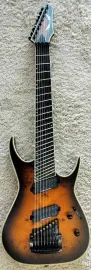 Электрогитара Dean Guitars Exile Select 8 Multiscale Kahler Satin Natural Black Burst с кейсом