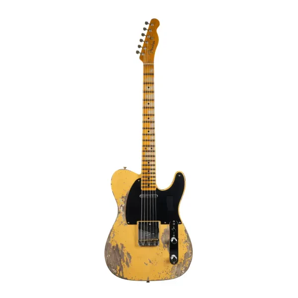 Электрогитара Fender Custom Shop 1951 Nocaster Super Heavy Relic - Faded Aged Nocaster Blonde