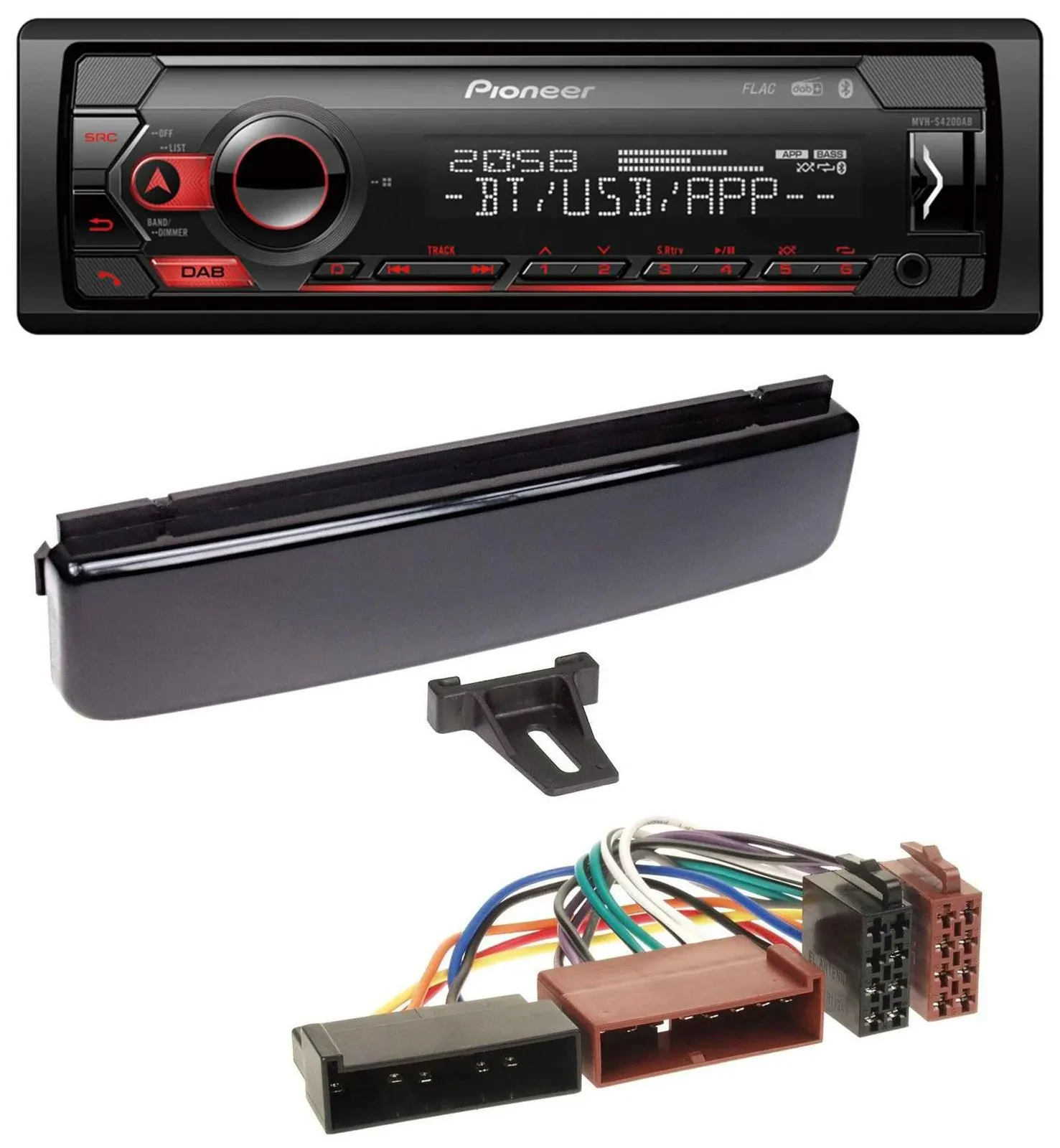 Pioneer MP3 USB DAB Bluetooth Autoradio für Ford Cougar Fiesta Focus Mondeo Puma