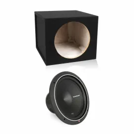 Rockford Fosgate P1S2-12 500W 12" Subwoofer + Sealed Enclosure