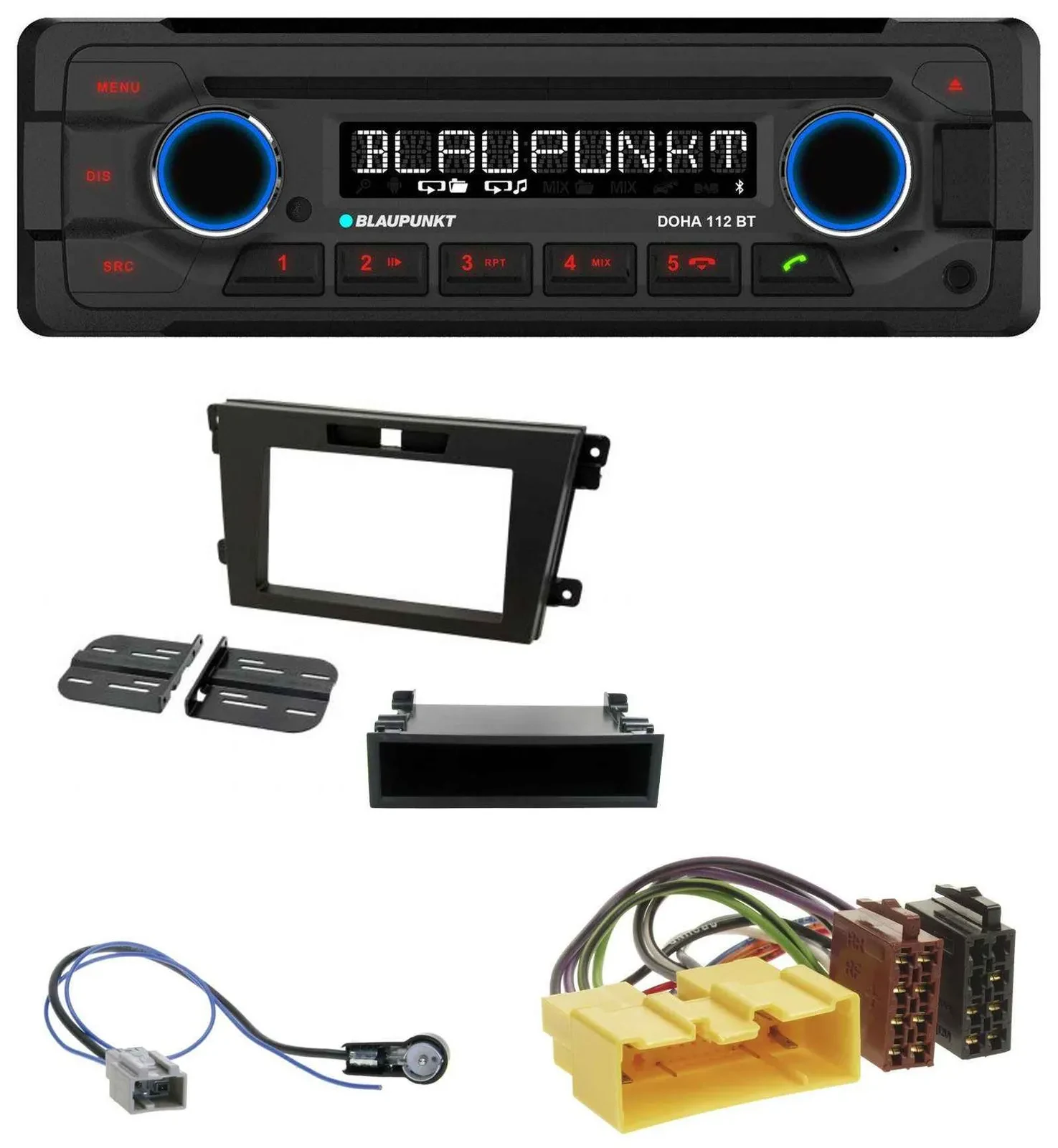 Автомагнитола для Mazda CX-7 (2008–2010) Blaupunkt AUX MP3 CD Bluetooth USB