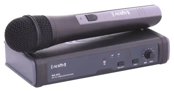 Аналоговая радиосистема с ручным микрофоном Proaudio WS-805HT