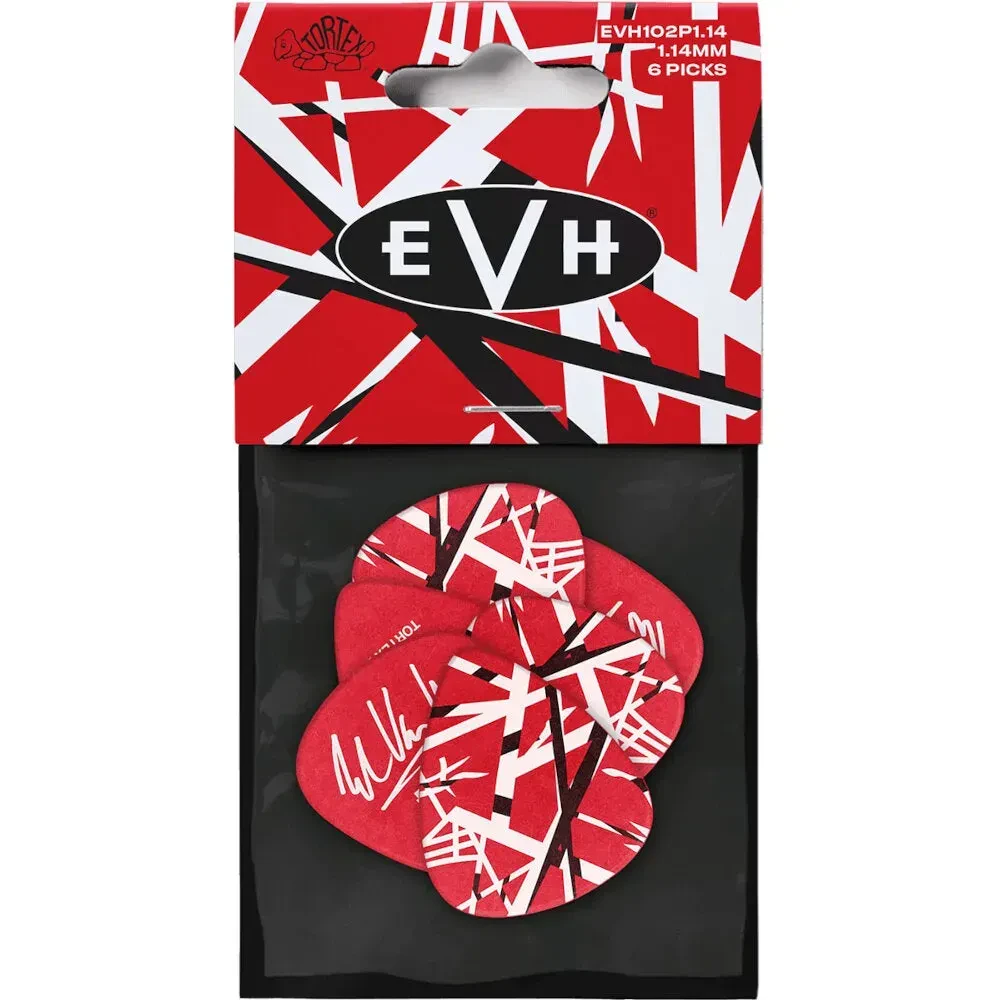 Медиаторы Dunlop EVH102P114 EVH Tortex Frankenstein 1.14 (6 штук)