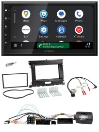 Kenwood DAB Bluetooth USB Lenkrad 2DIN Autoradio für Ford Ranger XL ab 02/2016