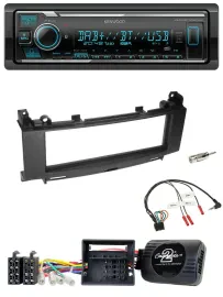 Kenwood Bluetooth Lenkrad DAB USB Autoradio für Mercedes A-Klasse 05-12 B-Klasse