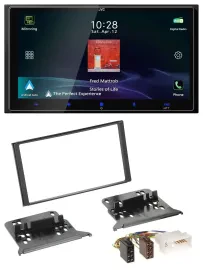 JVC USB Bluetooth 2DIN DAB MP3 Autoradio für Kia Sorento BL 2006-2009