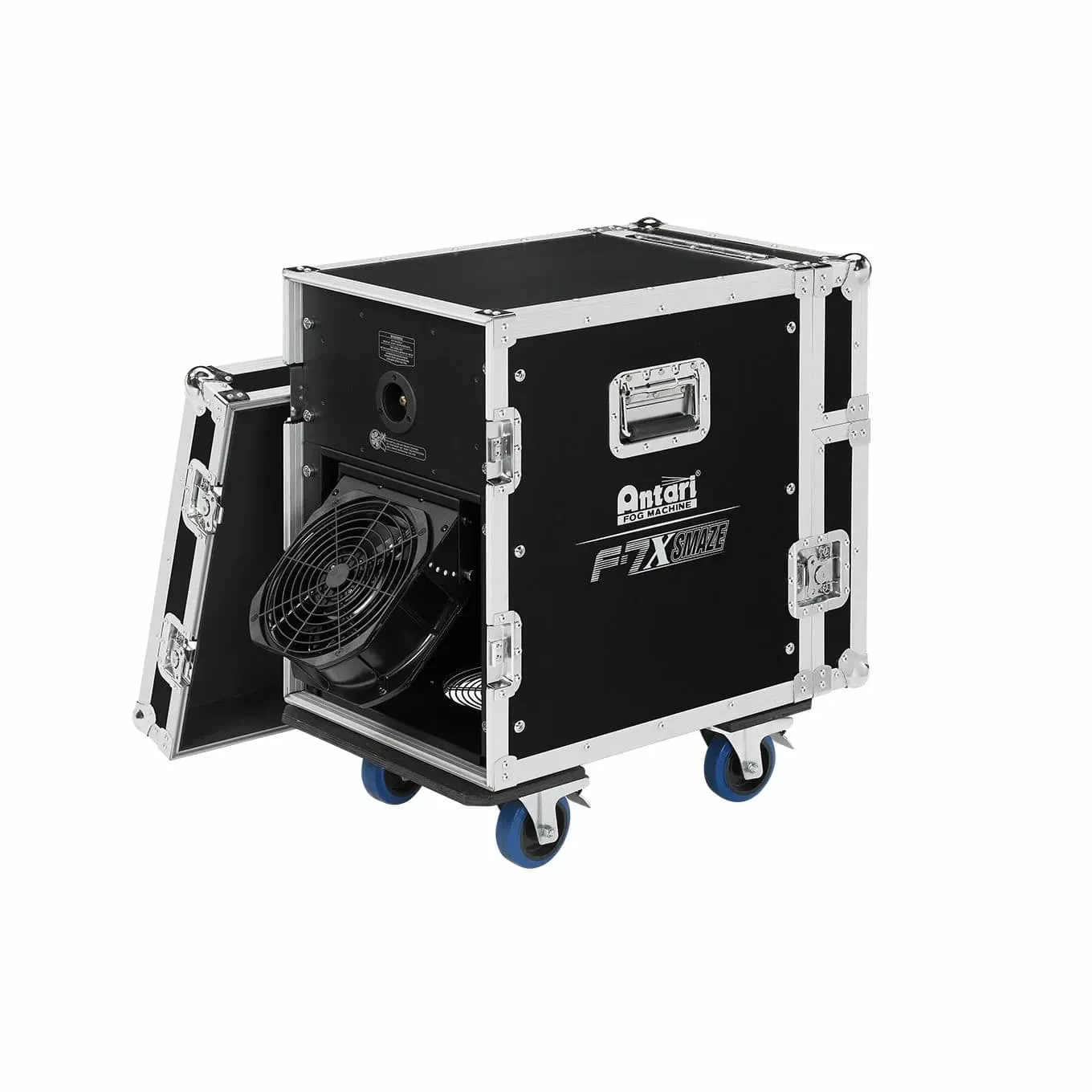 Генератор тумана Antari F-7X 1600W, 99 м³/мин, бак 2×5 л, DMX, ДУ, с флайт-кейсом