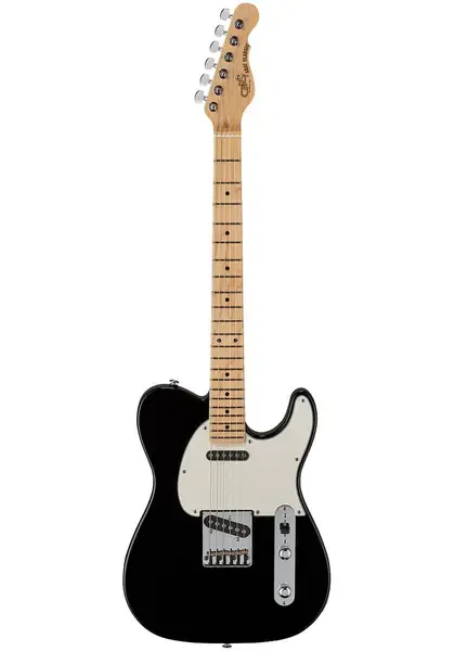 Электрогитара G&L Fullerton Deluxe ASAT Classic Jet Black with Maple