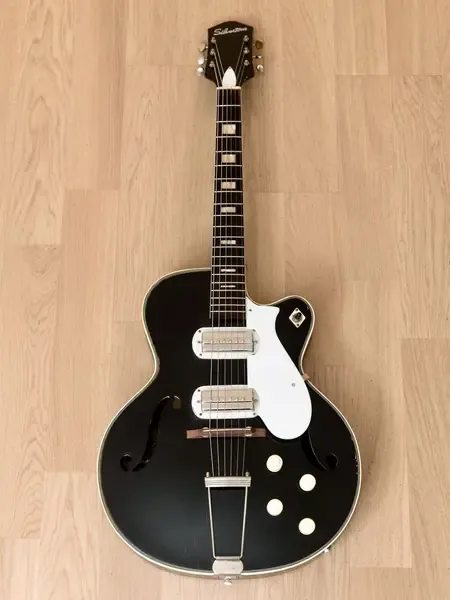 Полуакустическая электрогитара Silvertone Espanada H1427 Archtop USA 1960s w/ Harmony H63, P-13 Pickups