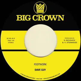 Виниловая пластинка Dave Guy – Footwork b/w Morning Glory 2024
