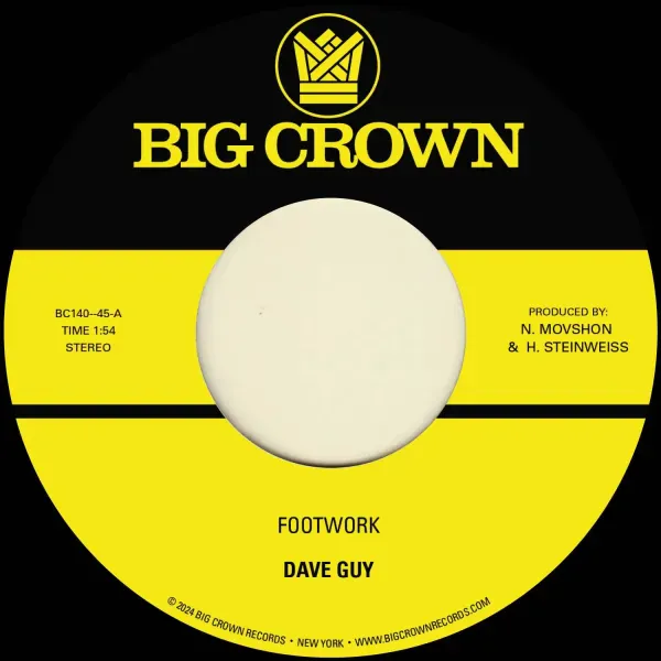 Dave Guy — Footwork b/w Morning Glory 2024