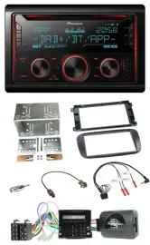Pioneer 2DIN DAB Lenkrad Bluetooth USB CD Autoradio für Ford S-Max Mondeo Profi