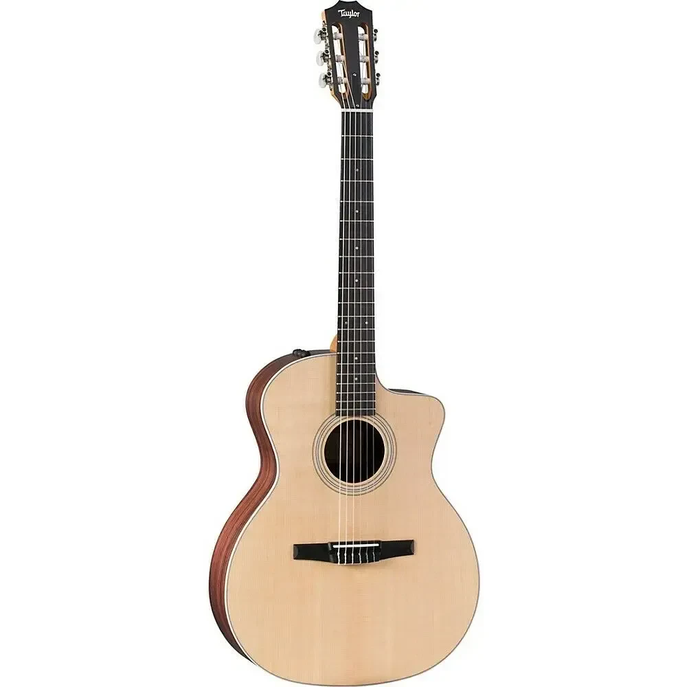 Классическая гитара с подключением Taylor 214ce-N Grand Auditorium Nylon Natural