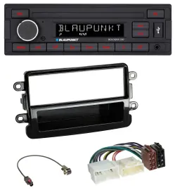 Blaupunkt MP3 AUX USB 1DIN Autoradio für Dacia Lodgy Dokker Duster Sandero- pian