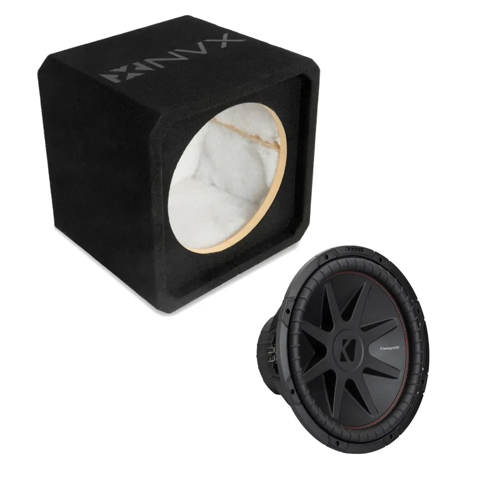 Сабвуфер пассивный NVX NE121S_52CVR124 12", закрытый, 3/4" MDF, 1 динамик, с сабвуфером CompVR