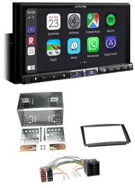 Alpine 2DIN DAB USB MP3 Bluetooth Autoradio für Kia Ceed 01-09 proCeed 08-11
